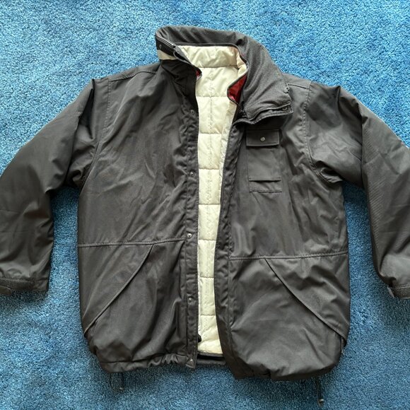 NIKE: 2 for 1 Parka Coat with Reflective & Insulated - Picture 10 of 13